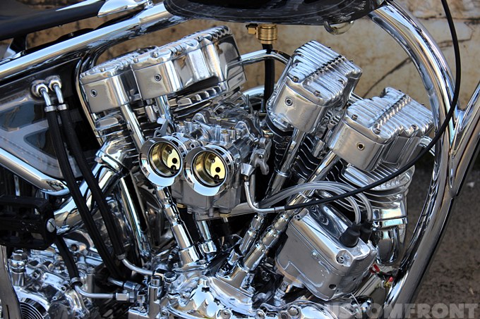 ハーレー パンショベル 1961のエンジン