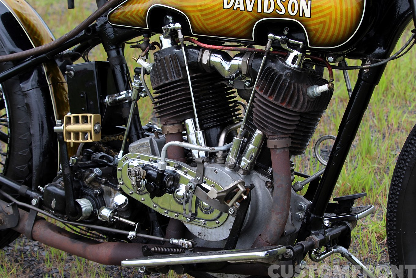 ハーレー JD オホッツバルブ 1928のエンジン