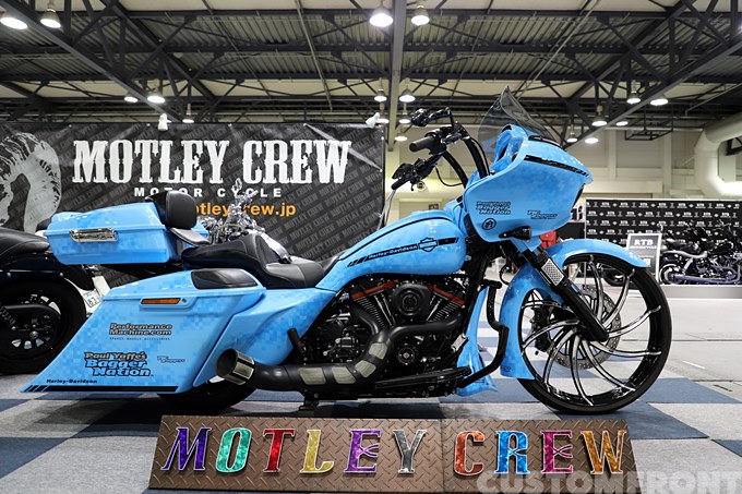 MOTLEY CREW MOTORCYCLE／モトリークルーモーターサイクル 2019ニューオーダーチョッパーショー