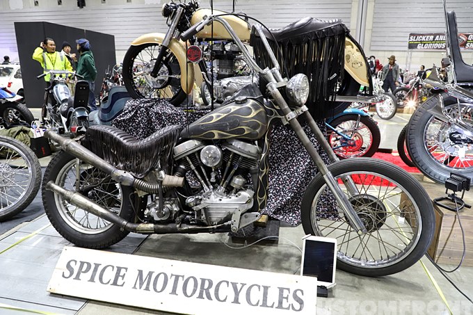 SPICE MOTORCYCLES／スパイスモーターサイクルズの2019ホットロッドカスタムショー