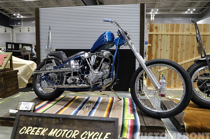CREEK MOTOR CYCLE／クリークモーターサイクルの2019ホットロッドカスタムショー