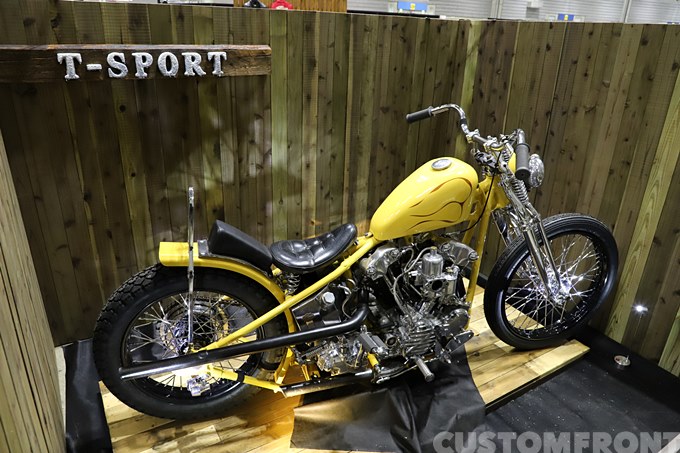 T-SPORT MOTORCYCLE／ティースポーツモーターサイクルの2019ホットロッドカスタムショー