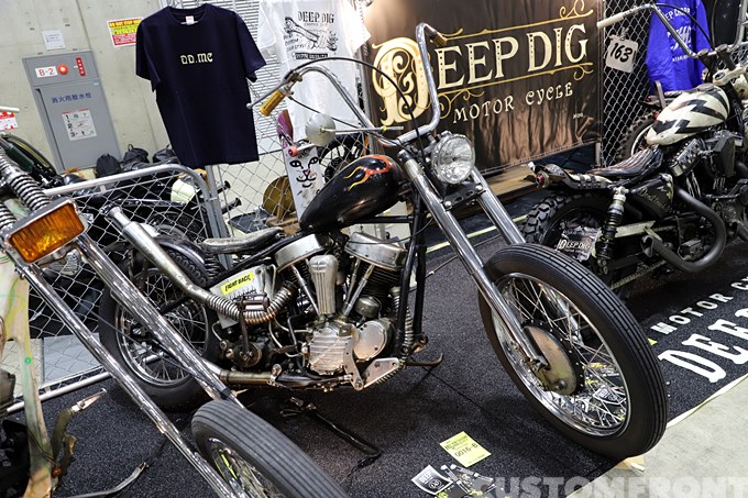 DEEP DIG MOTOR CYCLE／ディープディグモーターサイクルの2021ホットロッドカスタムショー HOT ROD CUSTOM SHOW