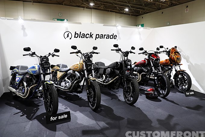 BLACK PARADE／ブラックパレードの2022ジョインツカスタムバイクショー(JOINTS CUSTOM BIKE SHOW)