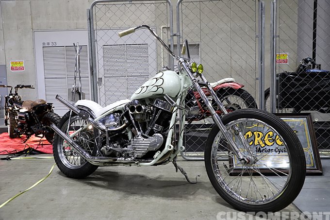 CREEK MOTORCYCLE／クリークモーターサイクルの2022 YOKOHAMA HOT ROD CUSTOM SHOW 横浜ホットロッドカスタムショー