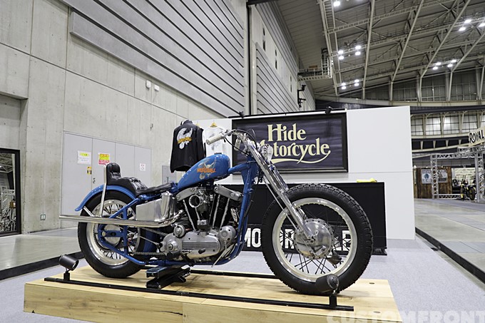 HIDE MOTORCYCLE／ヒデモーターサイクルの2023 YOKOHAMA HOT ROD CUSTOM SHOW 31th 横浜ホットロッドカスタムショー