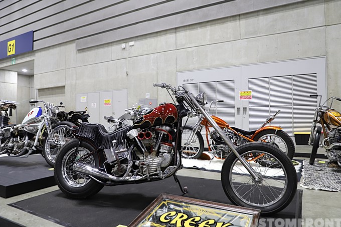 CREEK MOTORCYCLE／クリークモーターサイクルの2023 YOKOHAMA HOT ROD CUSTOM SHOW 31th 横浜ホットロッドカスタムショー