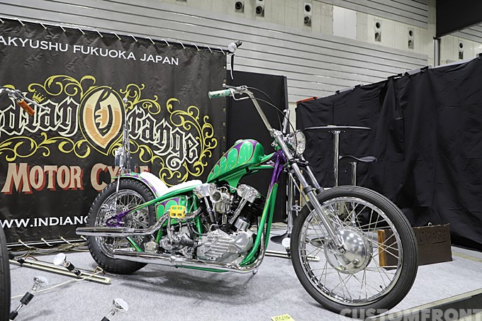 INDIAN ORANGE MOTORCYCLE／インディアンオレンジモーターサイクルの2023 YOKOHAMA HOT ROD CUSTOM SHOW 31th 横浜ホットロッドカスタムショー