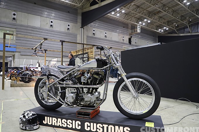 JURASSIC CUSTOMS／ジュラシックカスタムズのBest of Show Motorcycleの2023横浜ホットロッドカスタムショー