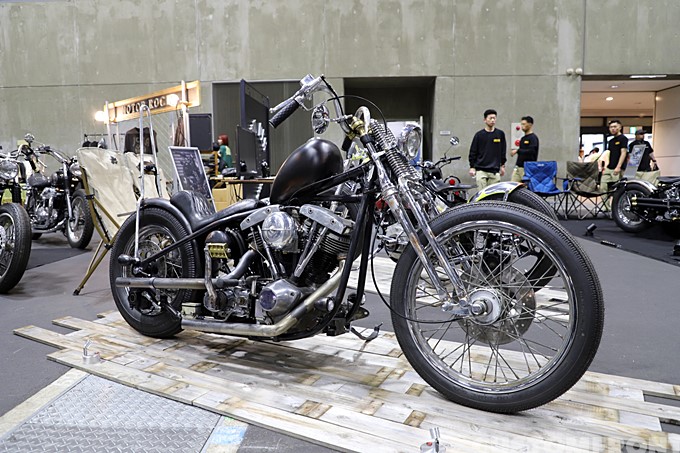 KURUMAZAKASHITA MOTOCYCLE／車坂下モトサイクルの2024ジョインツカスタムバイクショー(JOINTS CUSTOM BIKE SHOW)