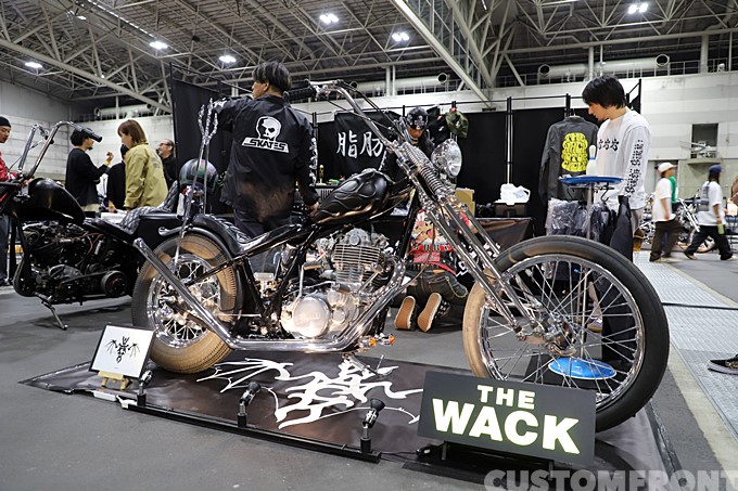 THE WACK CUSTOM MOTORCYCLE／ザ・ワックカスタムモーターサイクルの2024ジョインツカスタムバイクショー(JOINTS CUSTOM BIKE SHOW)