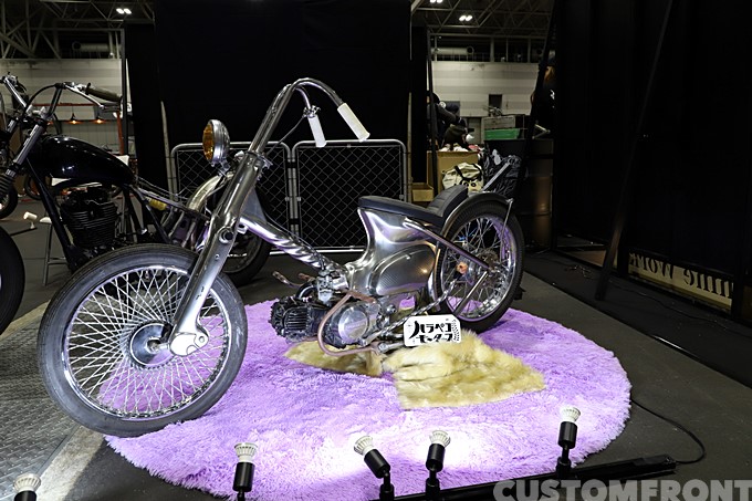 HARAPEKO MOTORS／ハラペコモータースの2024ジョインツカスタムバイクショー(JOINTS CUSTOM BIKE SHOW)