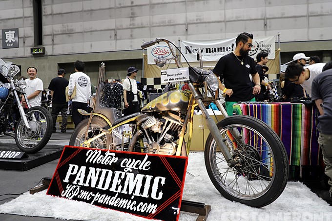 MOTOR CYCLE PANDEMIC／モーターサイクルパンデミックの2024ジョインツカスタムバイクショー(JOINTS CUSTOM BIKE SHOW)