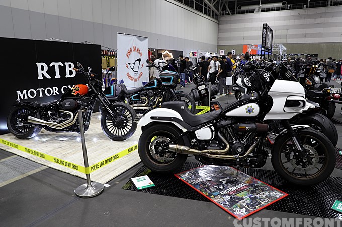RTB MOTORCYCLE／アールティービーモーターサイクルの2024ジョインツカスタムバイクショー(JOINTS CUSTOM BIKE SHOW)