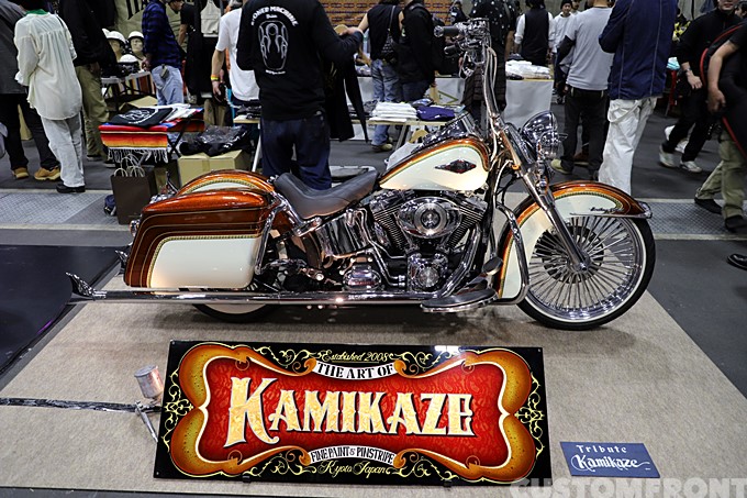 KAMIKAZE PINSTRIPE／カミカゼピンストライプの2024ジョインツカスタムバイクショー(JOINTS CUSTOM BIKE SHOW)