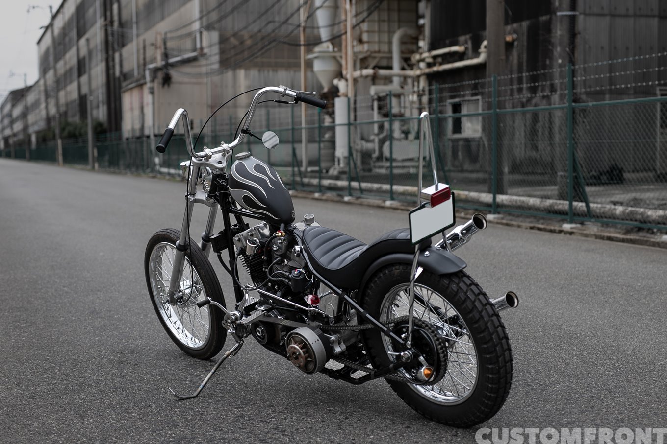 WEST VILLAGE CUSTOM CYCLESのショベルヘッドのオールドスクールチョッパー FXWG 1983年