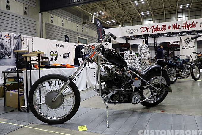 EVIL ACT／STOOP MOTORCYCLESの2024 YOKOHAMA HOT ROD CUSTOM SHOW 32nd 横浜ホットロッドカスタムショー