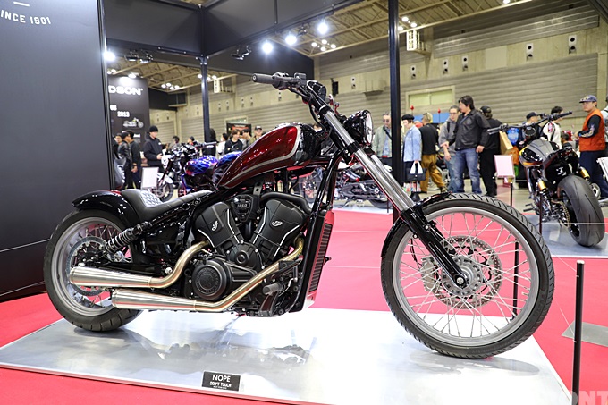 UNIQUE CUSTOM CYCLES／ユニークカスタムサイクルズの2024 YOKOHAMA HOT ROD CUSTOM SHOW 32nd 横浜ホットロッドカスタムショー