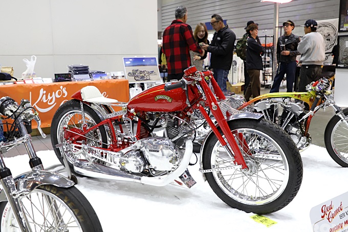 RED HOT MOTORCYCLES／レッドホットモーターサイクルスの2024 YOKOHAMA HOT ROD CUSTOM SHOW 32nd 横浜ホットロッドカスタムショー