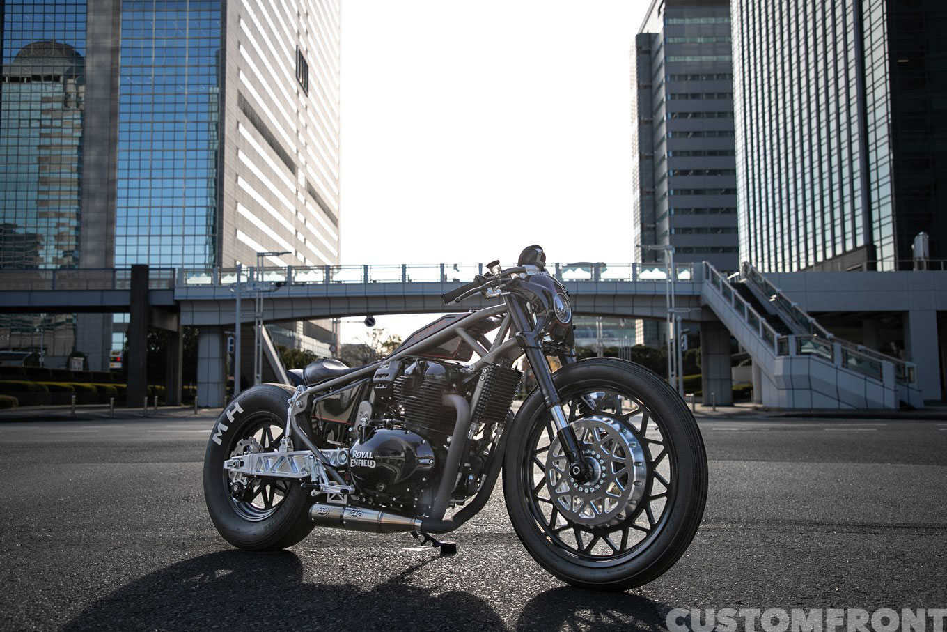 シュアショットのロイヤルエンフィールド・ショットガン650のアワードショーバイクカスタム