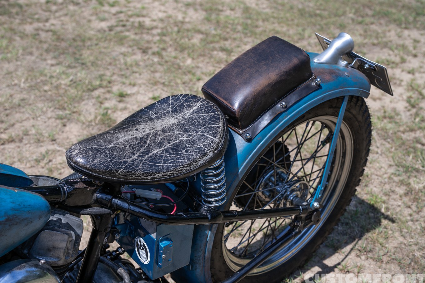 陸王(RIKUO) RQのサンドフラッツレーサー 1953年のシート