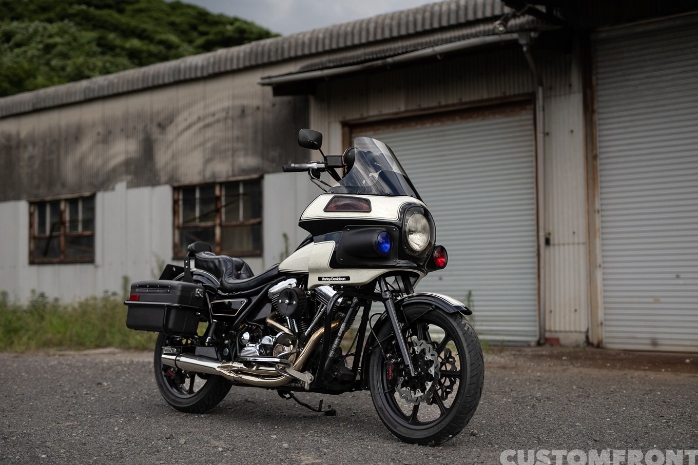 VIDA MOTORCYCLEのハーレーのFXRPポリスのクラブスタイルカスタム 1992年