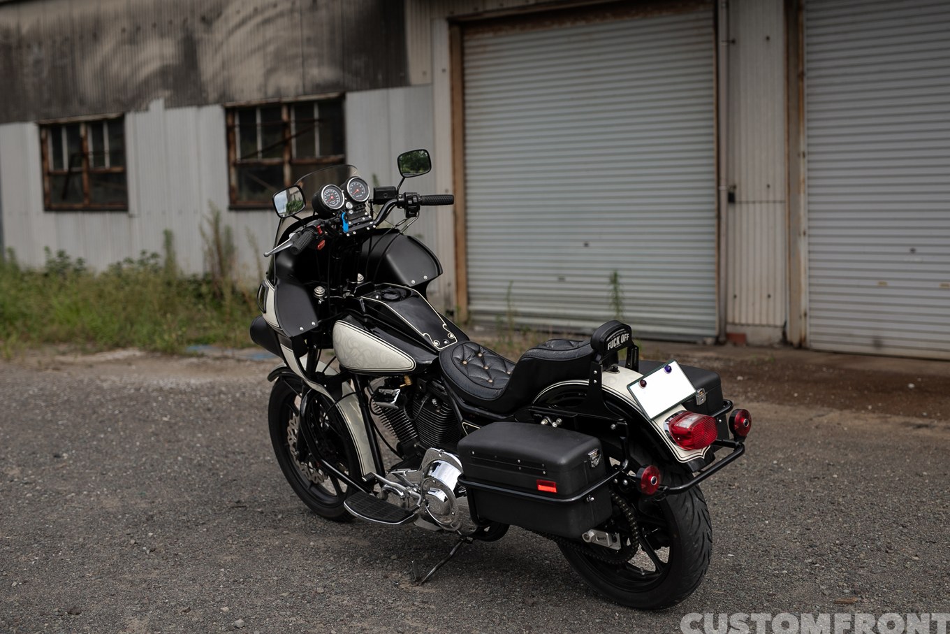 VIDA MOTORCYCLEのハーレーのFXRPポリスのクラブスタイルカスタム 1992年