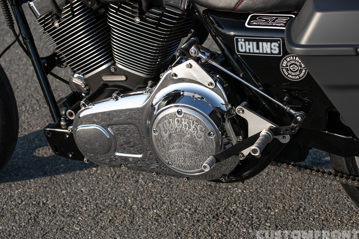 FLHX(ストリートグライド) のツアラーレーサー 2007年のプライマリーカバー