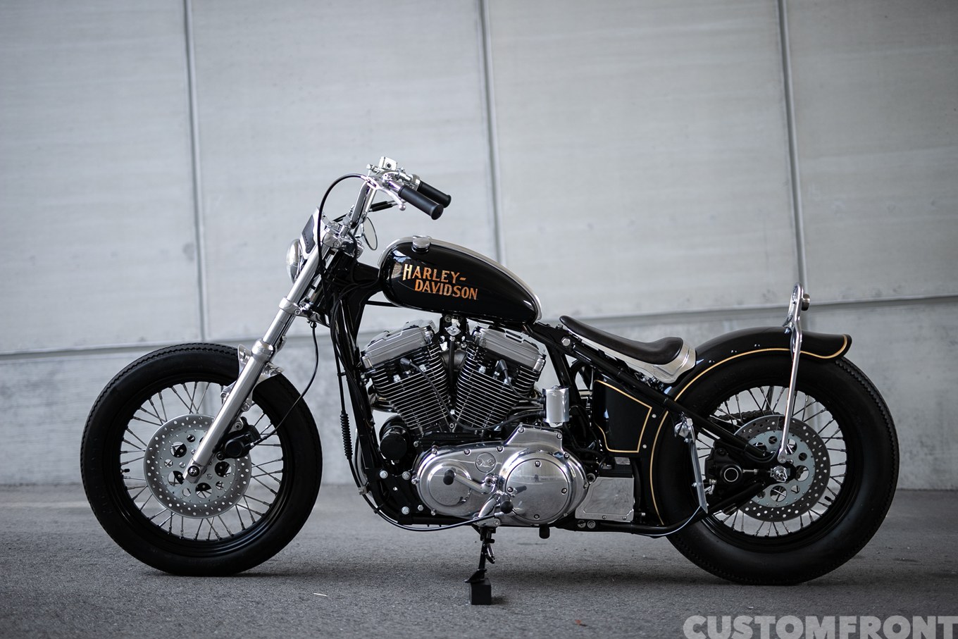 トラストモーターサイクルのハーレー パパサンのスポーツスターXLH883のカスタム 1997年