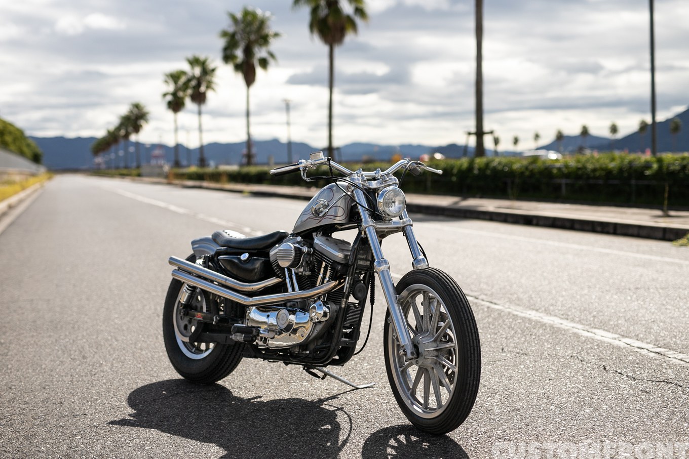 SUN MOTORCYCLESのスポーツスター XLH1200S 2003年のストリートカスタム