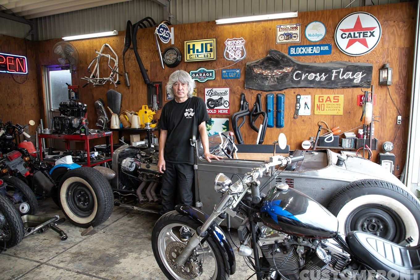 クロスフラッグ Cross Flagのハーレーショップ