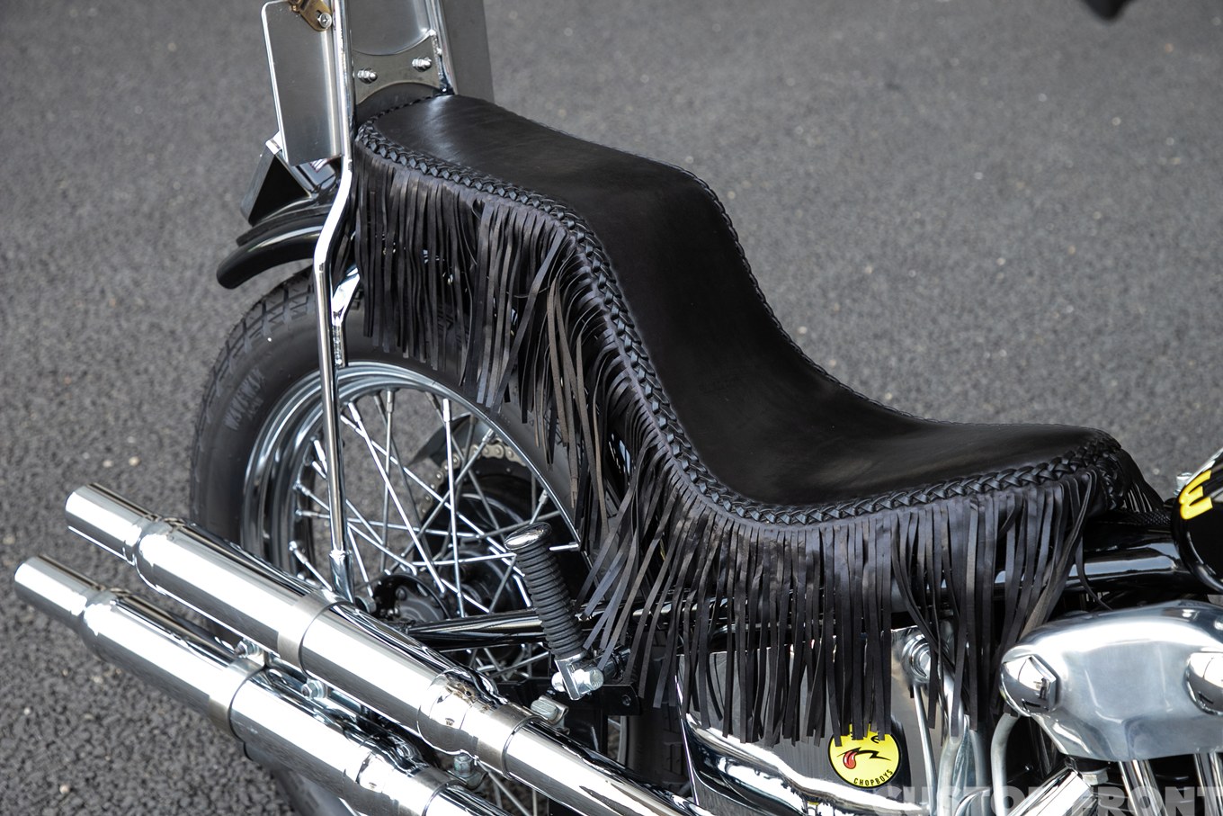 S&S KNUCKLEHEAD(ナックルヘッド)のオールドスクールチョッパーのシート