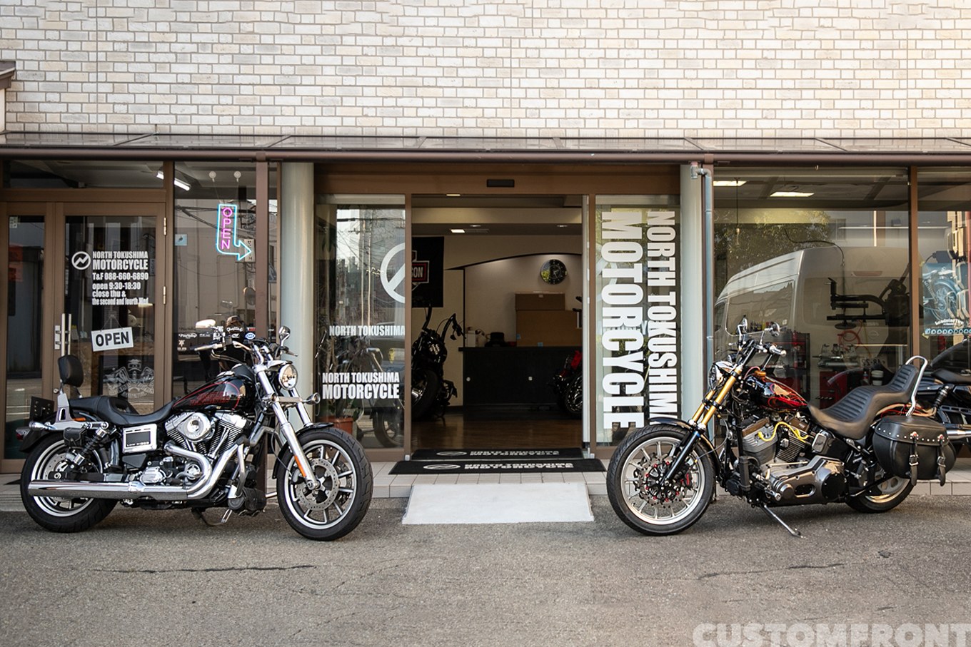 ノース徳島モーターサイクル NORTH TOKUSHIMA MOTORCYCLEのハーレーショップ