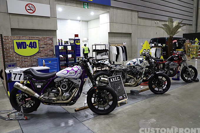 A.V.C.C.／American Vintage Competition Clubman Roadraceの2025 YOKOHAMA HOT ROD CUSTOM SHOW 33nd 横浜ホットロッドカスタムショー