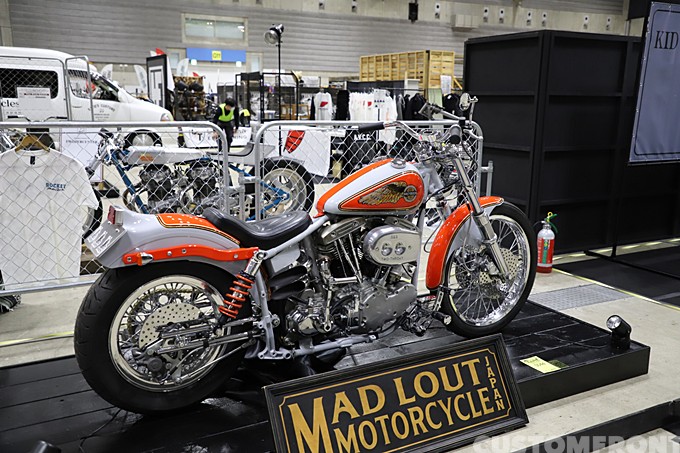 MAD LOUT MOTORCYCLE／マッドラウトモーターサイクルの2025 YOKOHAMA HOT ROD CUSTOM SHOW 33nd 横浜ホットロッドカスタムショー