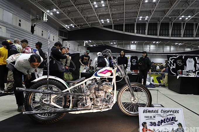 Gary Royal／Beware Choppersの2025横浜ホットロッドカスタムショー