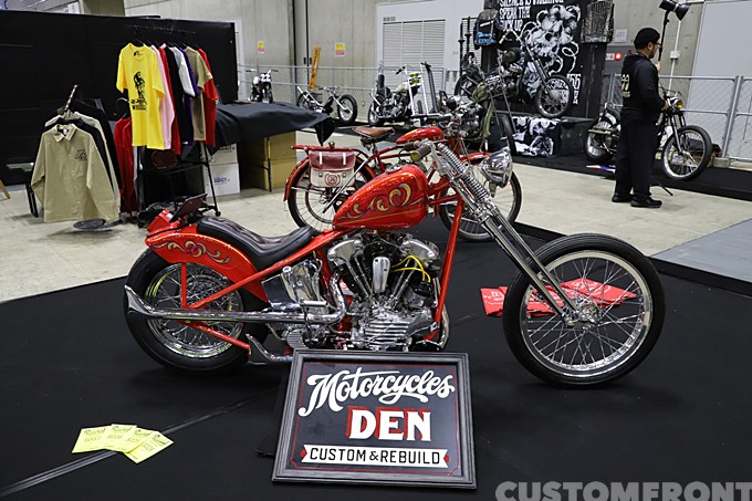 MOTOR CYCLES DEN／モーターサイクルズ・デンの2025 YOKOHAMA HOT ROD CUSTOM SHOW 33nd 横浜ホットロッドカスタムショー