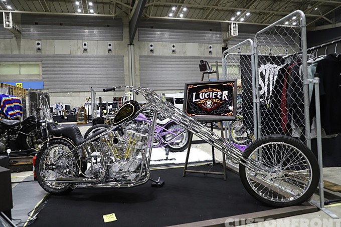 LUCIFER CHOPPERS SANCTUARY／1966 Harley-Davidson FLの2025 AWARD(HCS) アワードバイク 横浜ホットロッドカスタムショー