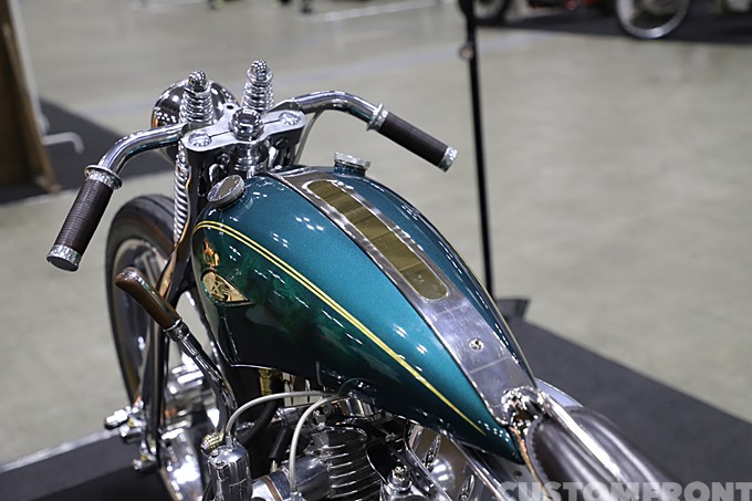 BIKE GARAGE KOKORO／1961 Harley-Davidson FL PanheadのBest of Show Motorcycleの2025横浜ホットロッドカスタムショー