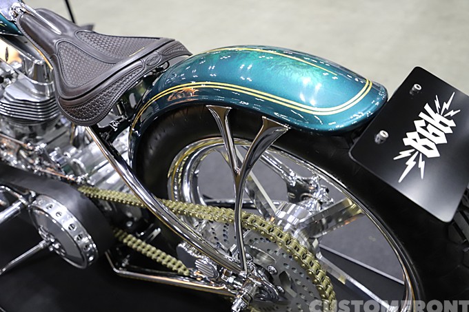 BIKE GARAGE KOKORO／1961 Harley-Davidson FL PanheadのBest of Show Motorcycleの2025横浜ホットロッドカスタムショー