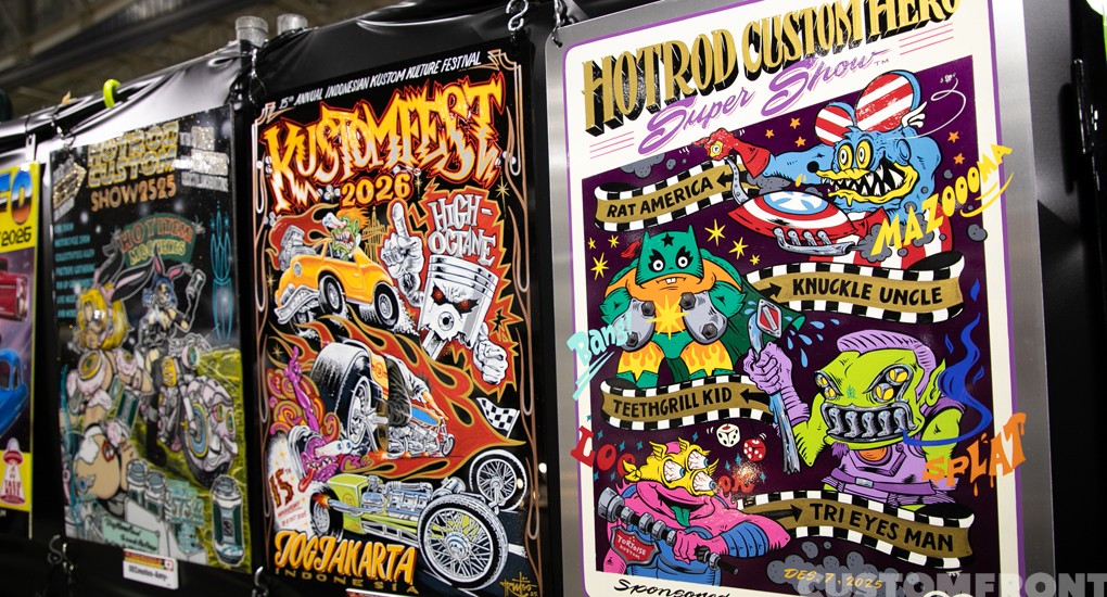 2025 HCS 33nd YOKOHAMA HOT ROD CUSTOM SHOWのハーレーショベルヘッド、パンヘッド、ゲストバイク(INVITED BUILDER) 