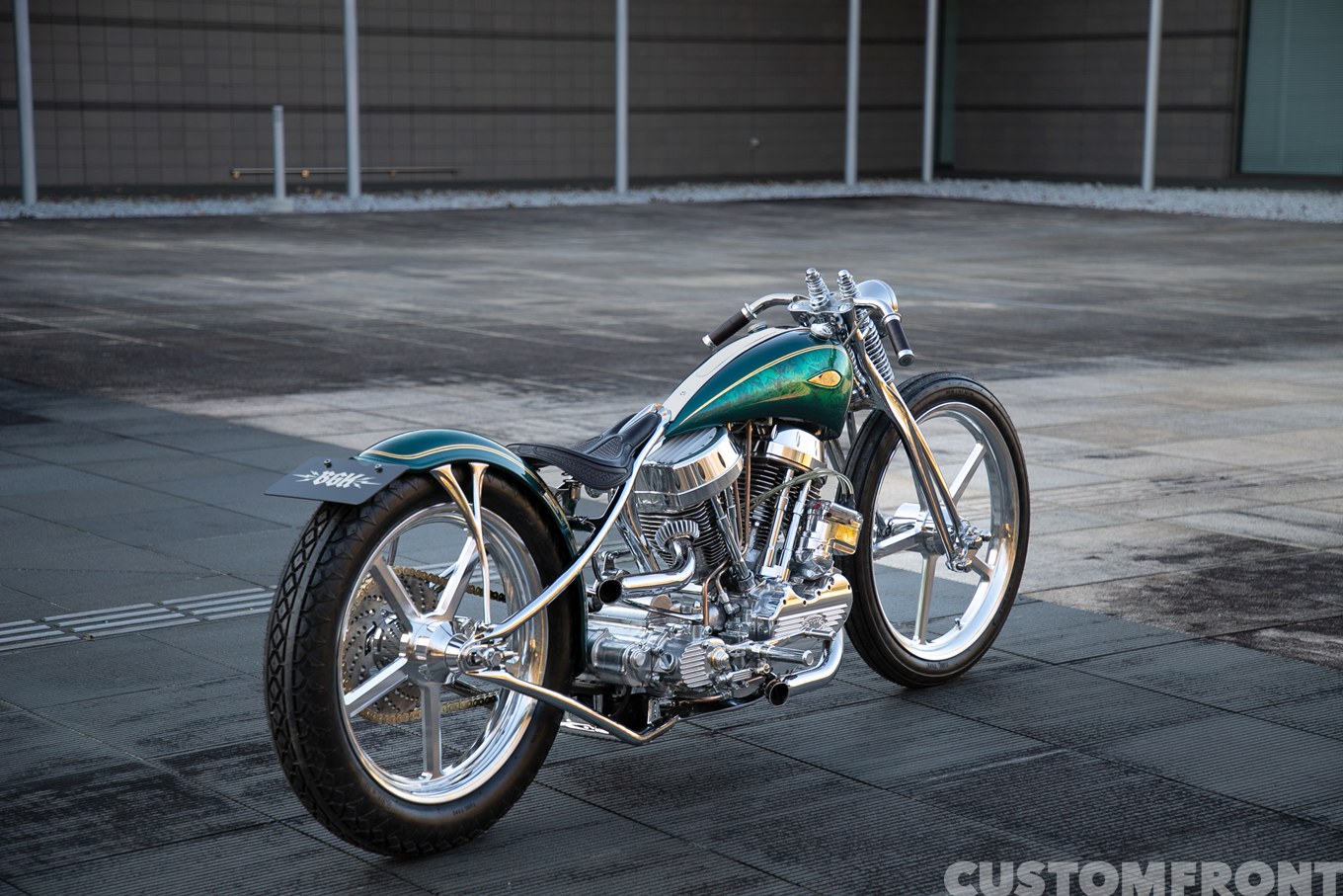 BIKE GARAGE KOKORO(BGK)の2025HCSアワード Best Of Show Motorcycleのパンヘッドカスタムチョッパー FL 1961年