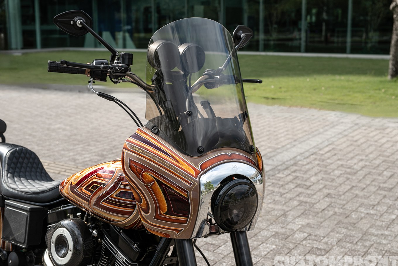 ハーレーのFXDXTスポーツのパフォーマンススタイルカスタム 2001年のフェアリング