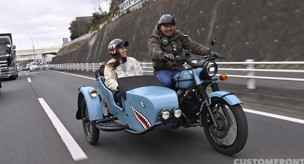 ガレージエルフの5児のママの日常を彩る、サイドカー『ウラル(URAL)』