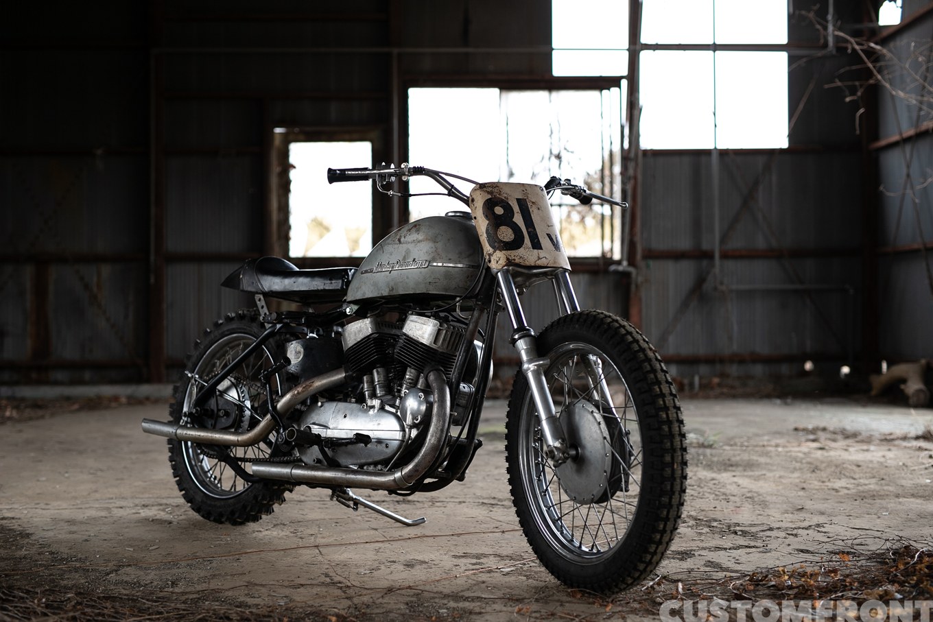 A.A.R.(SPEED ONE GARAGE)のハーレー KRのサンドフラッツレーサー 1953年