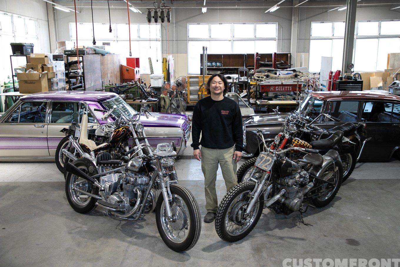 日吉台チョッパーズ HIYOSHIDAI CHOPPERSのカスタムバイクショップ