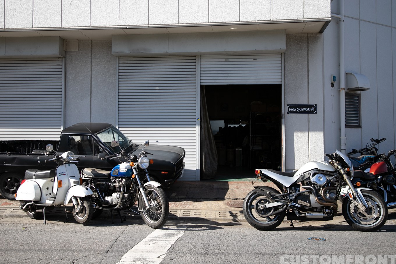 モーターサイクルワークスケー Motorcycle.Works.Kのバイクショップ