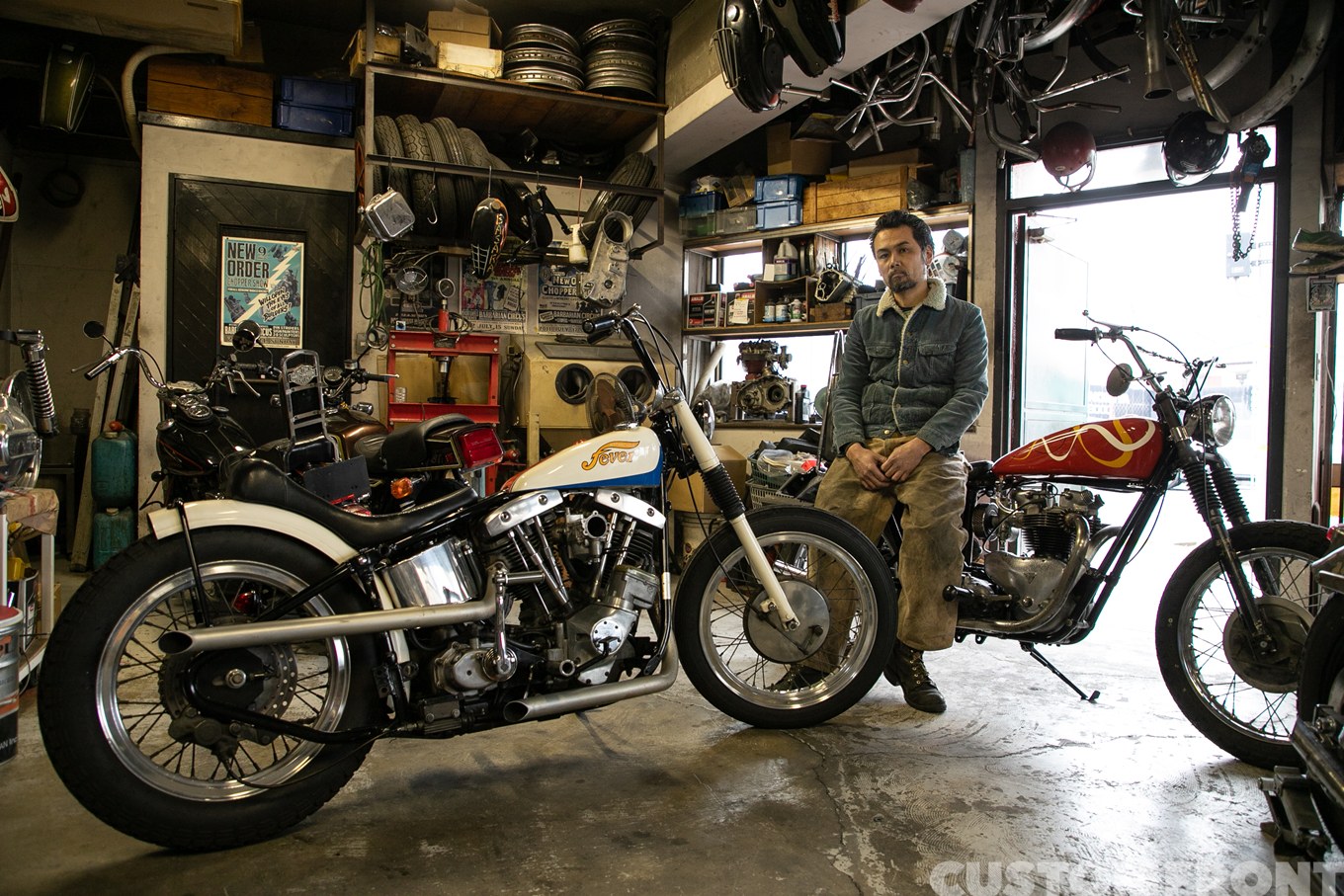 モーターサイクルフィーバー MOTORCYCLE FEVERのハーレーカスタムバイクショップ