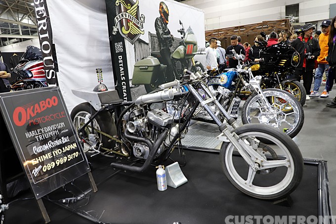 OKABOO MOTOR CYCLE／オカブーモーターサイクルの2026名古屋ジョインツカスタムバイクショー(2026 JOINTS CUSTOM BIKE SHOW)