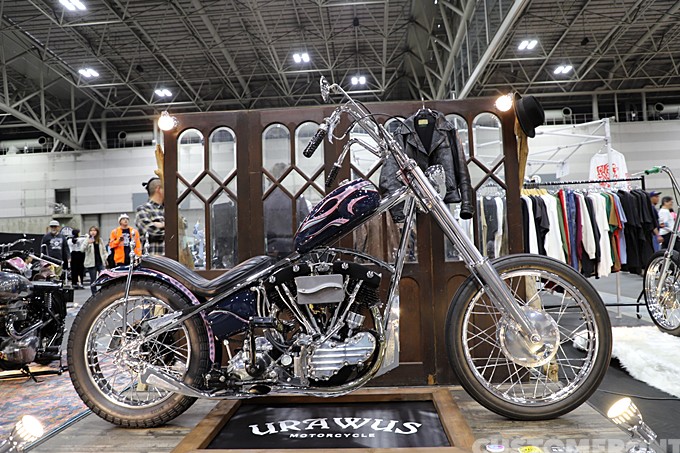 URAWUS MOTOR CYCLE／ウラウズモーターサイクルの2026名古屋ジョインツカスタムバイクショー(2026 JOINTS CUSTOM BIKE SHOW)